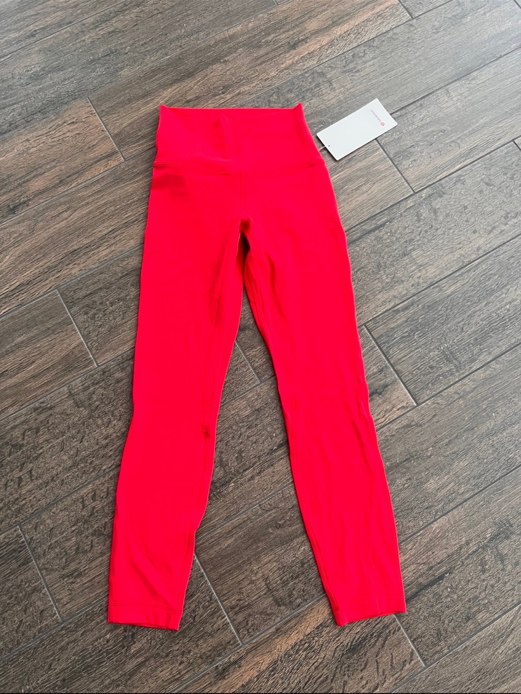 Lululemon Athletica High-Rise Align Leggings In Vibrant Red
